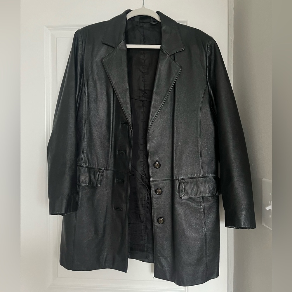 Leather jacket